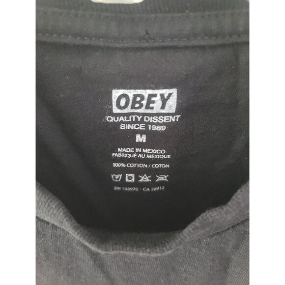 OBEY Defend Black Lives Tee Shirt Medium - Picture 5 of 10